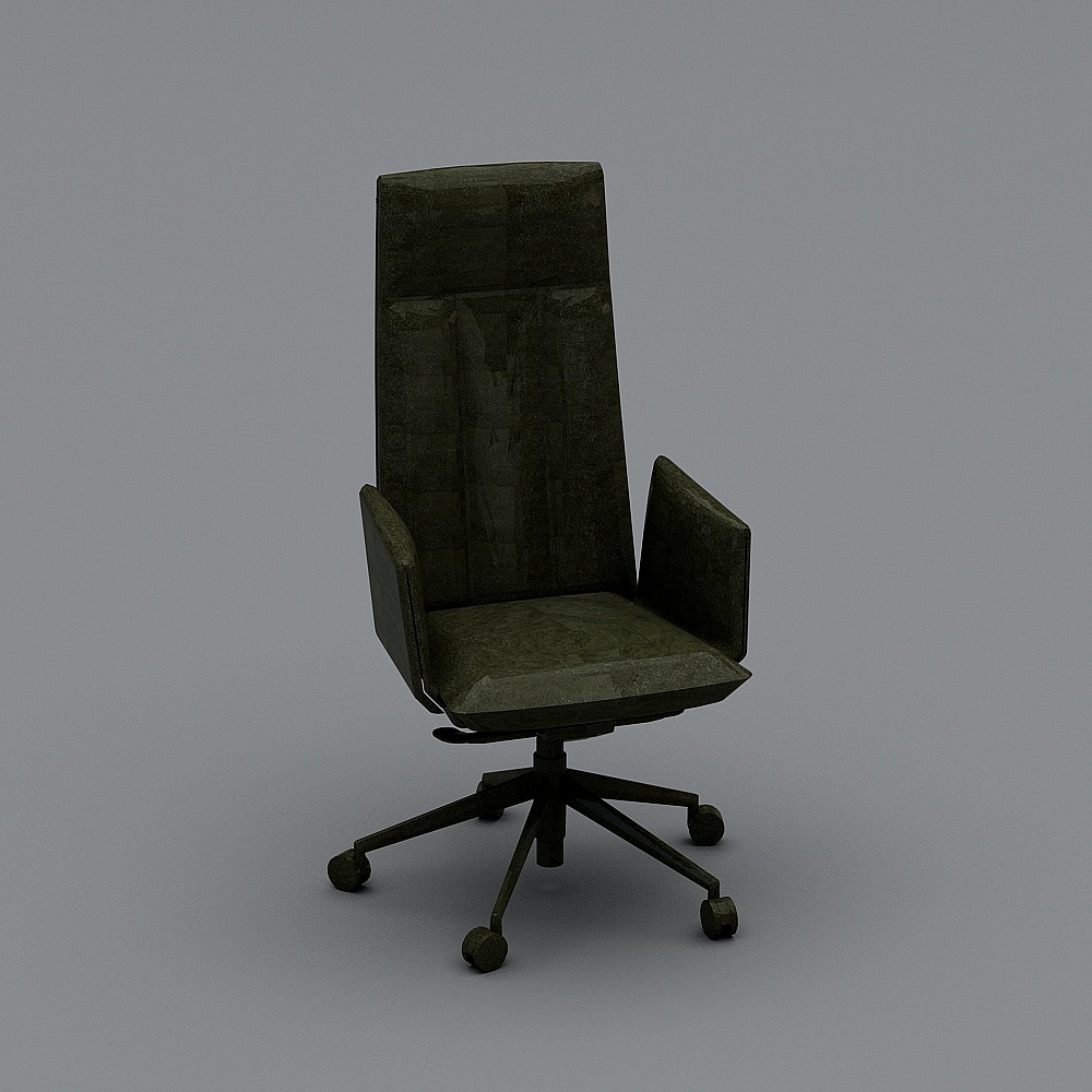 奥伦蒂大班椅3D模型