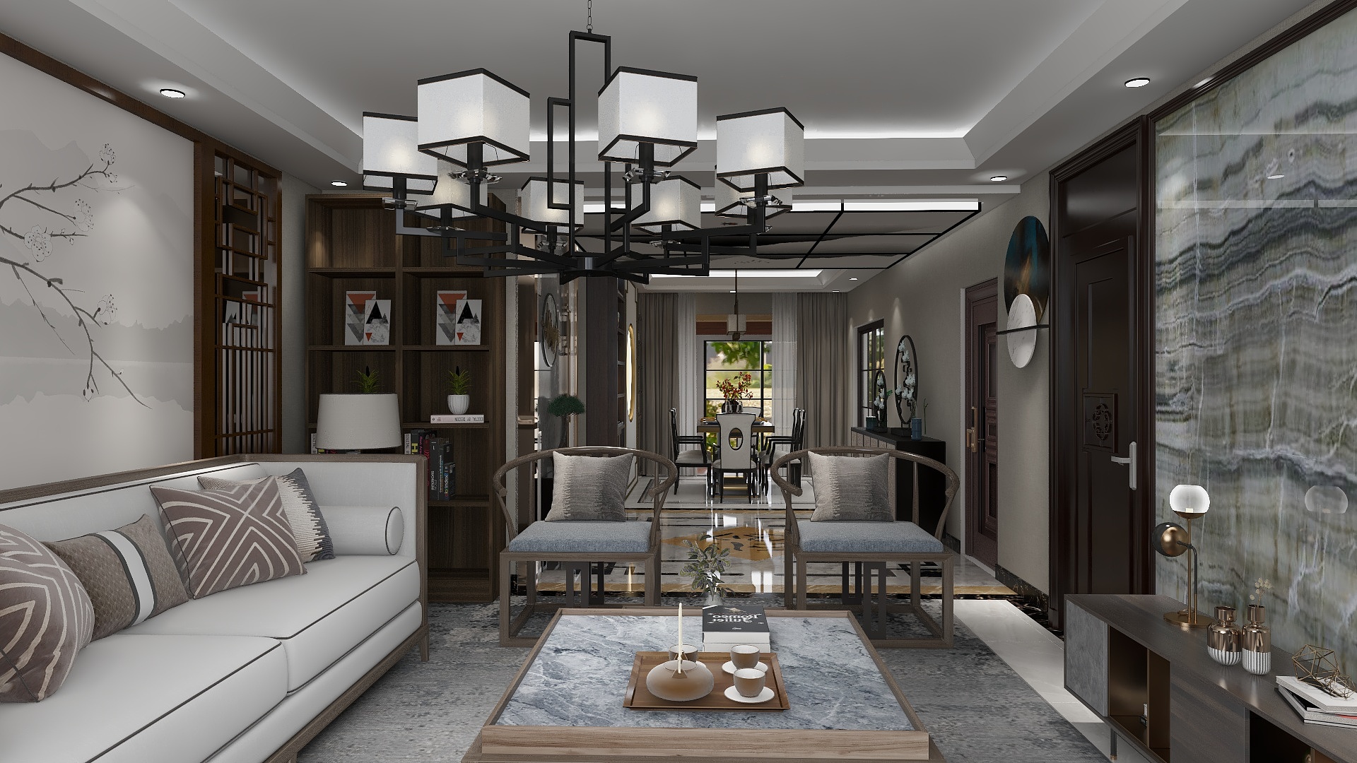 深州杨子装饰-中通御景-装修设计方案