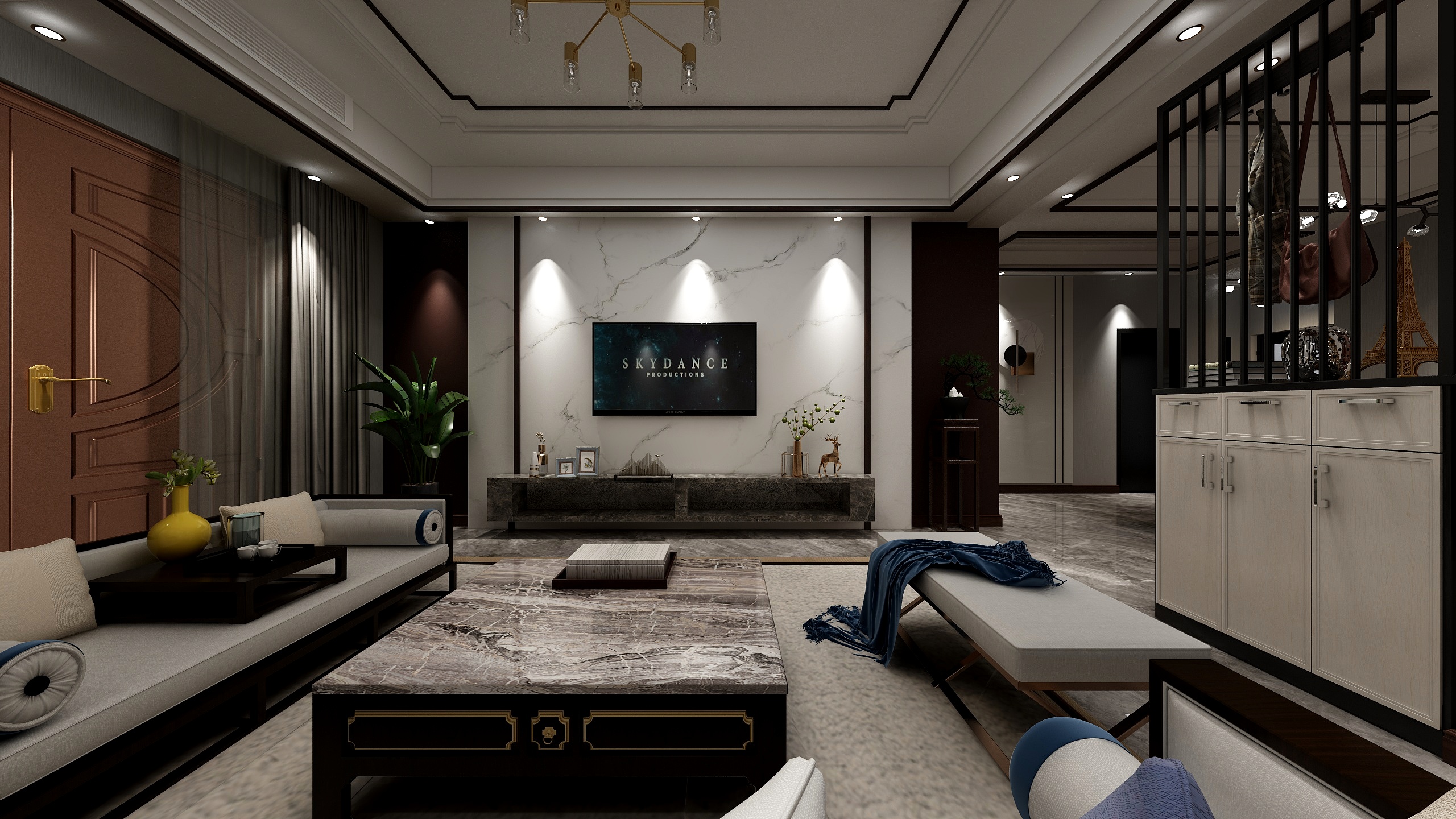 马华mhmh-中式-装修设计方案