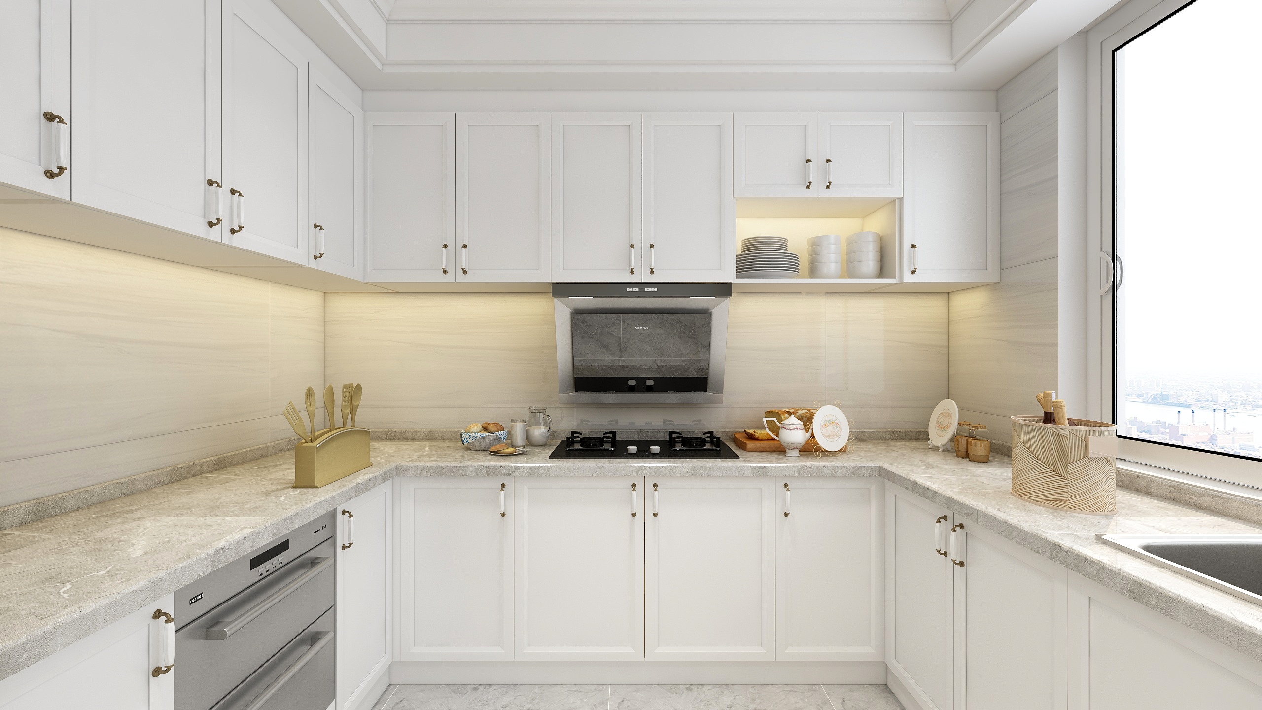 LS设计-刘闪-128方简欧三居装修效果图