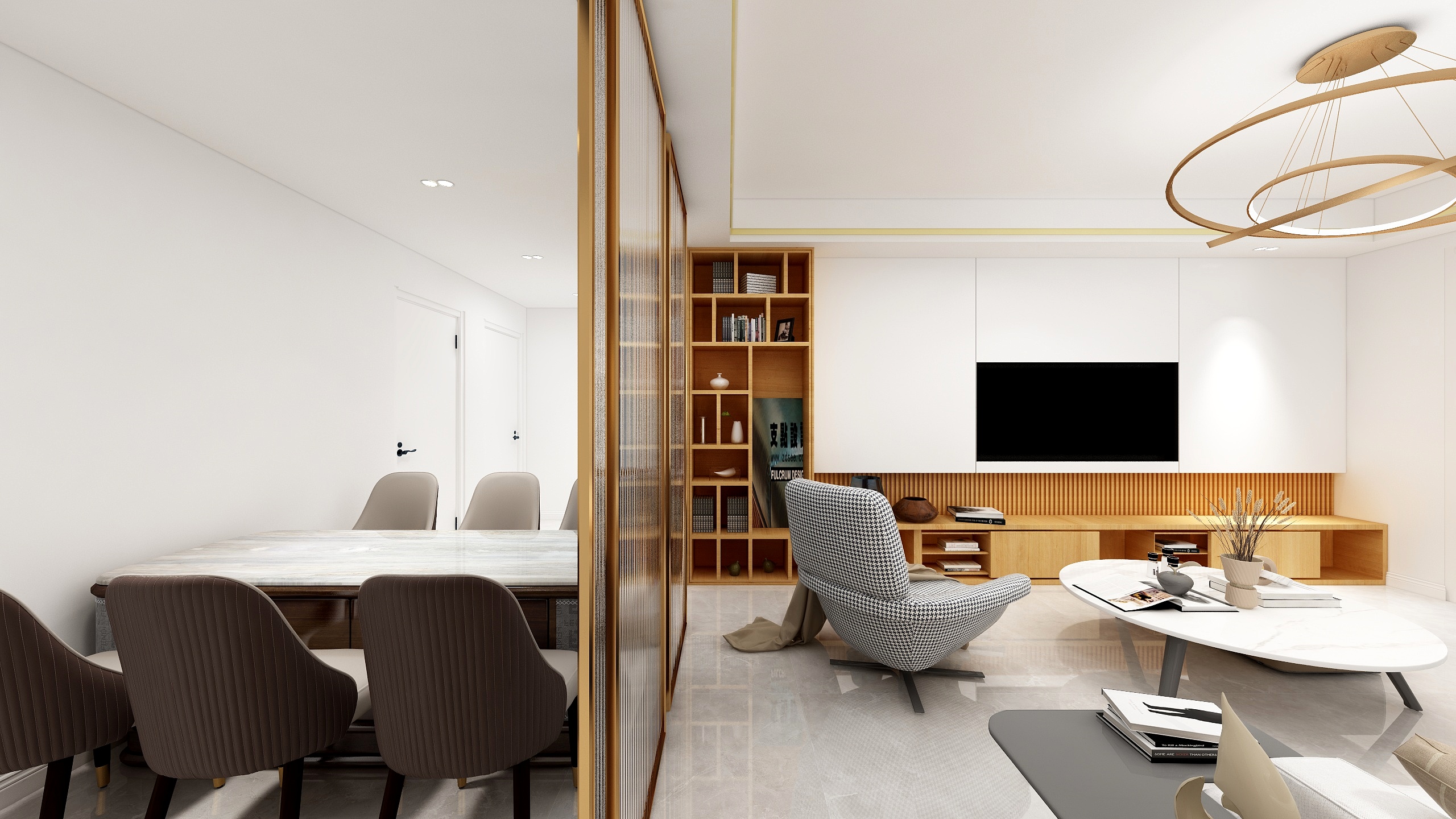 坤帅全案设计工作室-清江山水向哥现代轻奢-装修设计方案