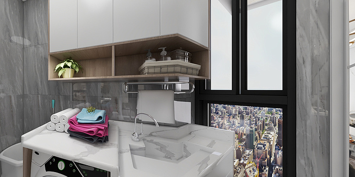 创意馨居ZxZa-中德苹果跃层-调整-装修设计方案