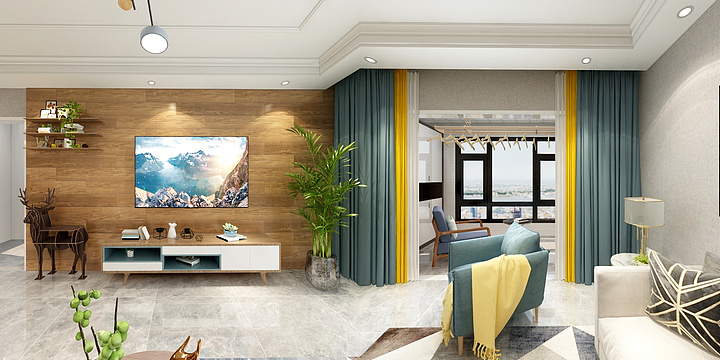 饭饱有烦恼-清华广场里-装修设计方案