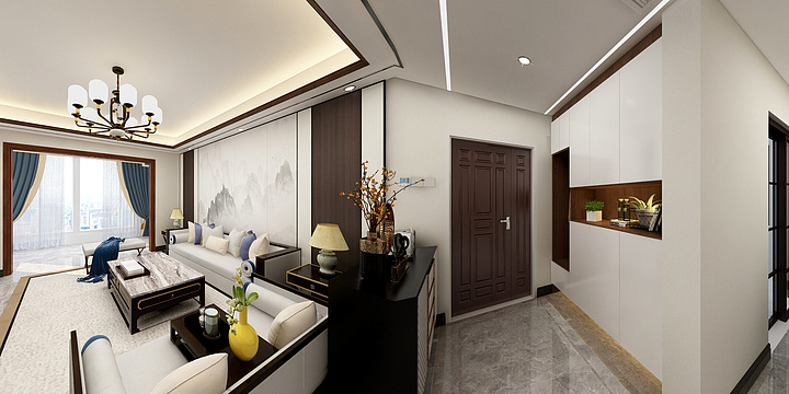 凌飞飞oy-冠城四期114㎡-装修设计方案