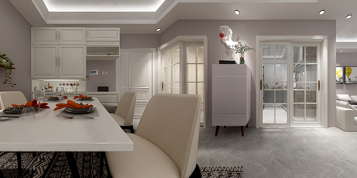 东东梦之家x预见未来之家-现代简约全屋定制-装修设计方案