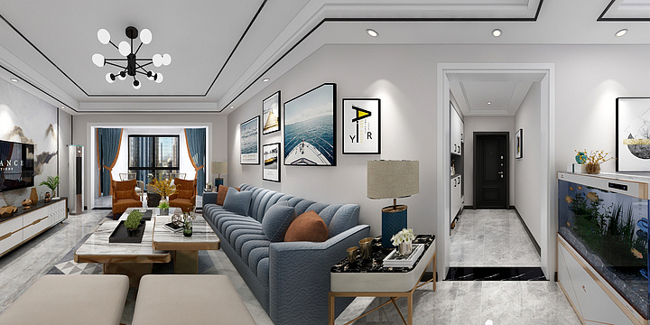 张玉-汇园雅居2栋1601邓总雅居-装修设计方案