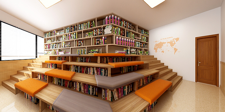 徐艺18533175955-图书馆-装修设计方案