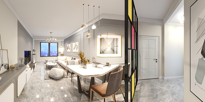 全案设计-海恒设计-融创融园-李成先生-设计二稿-装修设计方案