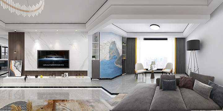 姜炎培-润驰国际五栋龚总雅居-装修设计方案