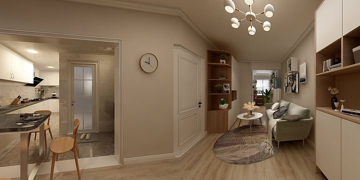 设计师李成岑-永川·楠庭萱花广场-装修设计方案