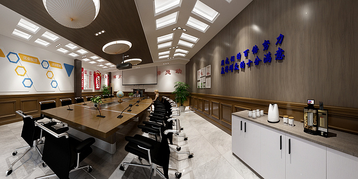 阿飞哈哈哈123-会议室-副本-装修设计方案
