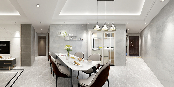 SHICHUHAN-现代简约|新城丹霞花园23-802-装修设计方案