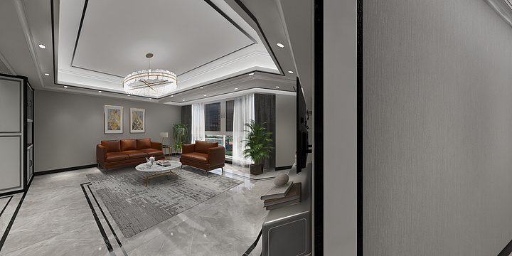 夏禄-城市绿洲12-802-装修设计方案