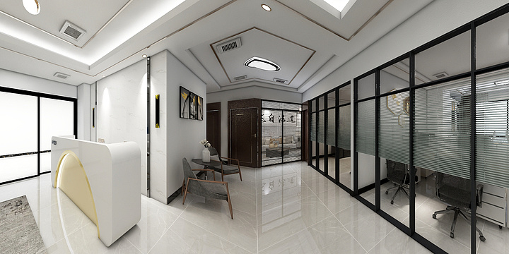陕西辉煌设计工程-西安办公室-装修设计方案