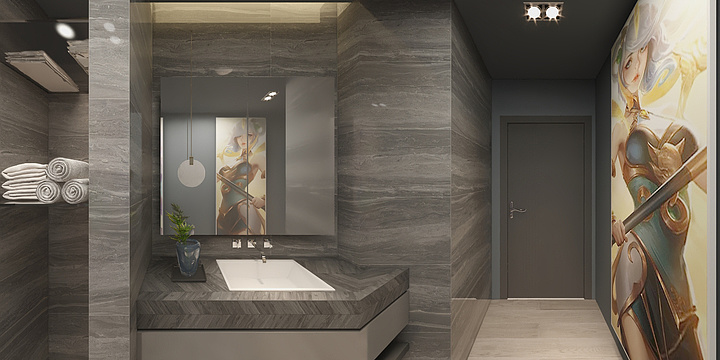 兴兴建筑装饰工程有限公司-F类06号房间-装修设计方案