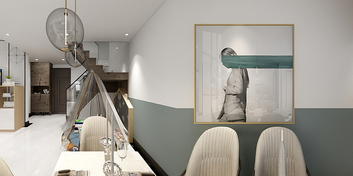 shamsAQv-迷你港湾1809二层-装修设计方案