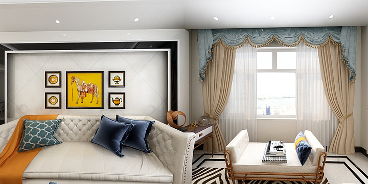 朱迪的-学府铭苑-装修设计方案