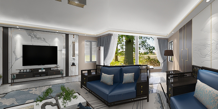 1小艾1-新中式-装修设计方案