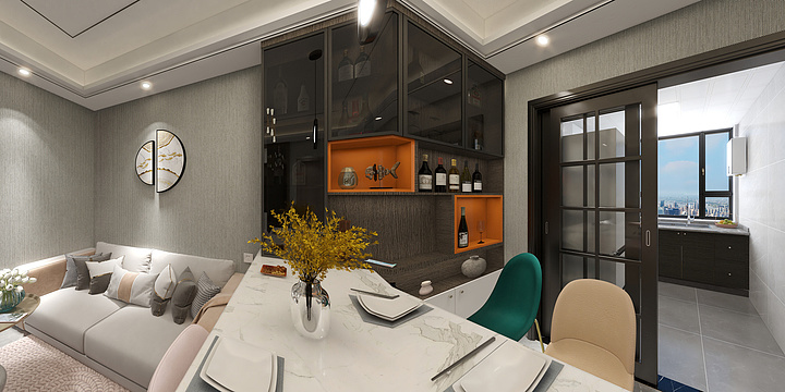 玉竹琴音-盐城杰仕豪庭-装修设计方案