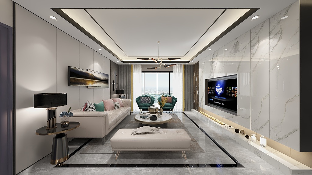 悠游牛牛-楚馨园-现代-装修设计方案