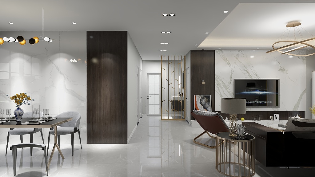 周口恒彩装饰设计-3d-装修设计方案