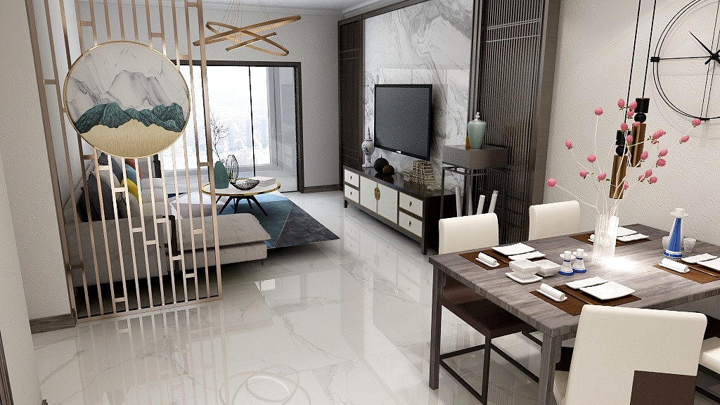 风间琉璃-徽盐龙湖湾-装修设计方案