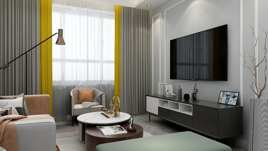 设计师黎飞-电建家属院-装修设计方案