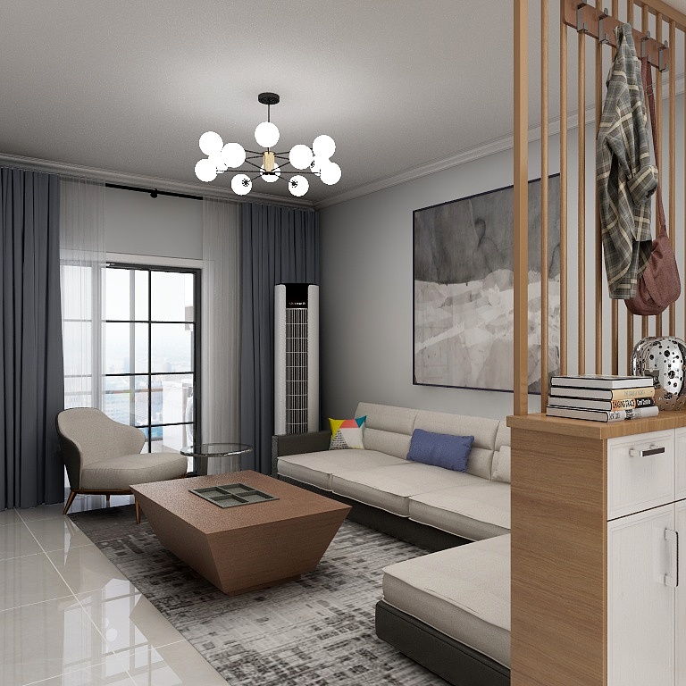 小琴琴的护花使者-虎阜花园 墙体图-装修设计方案