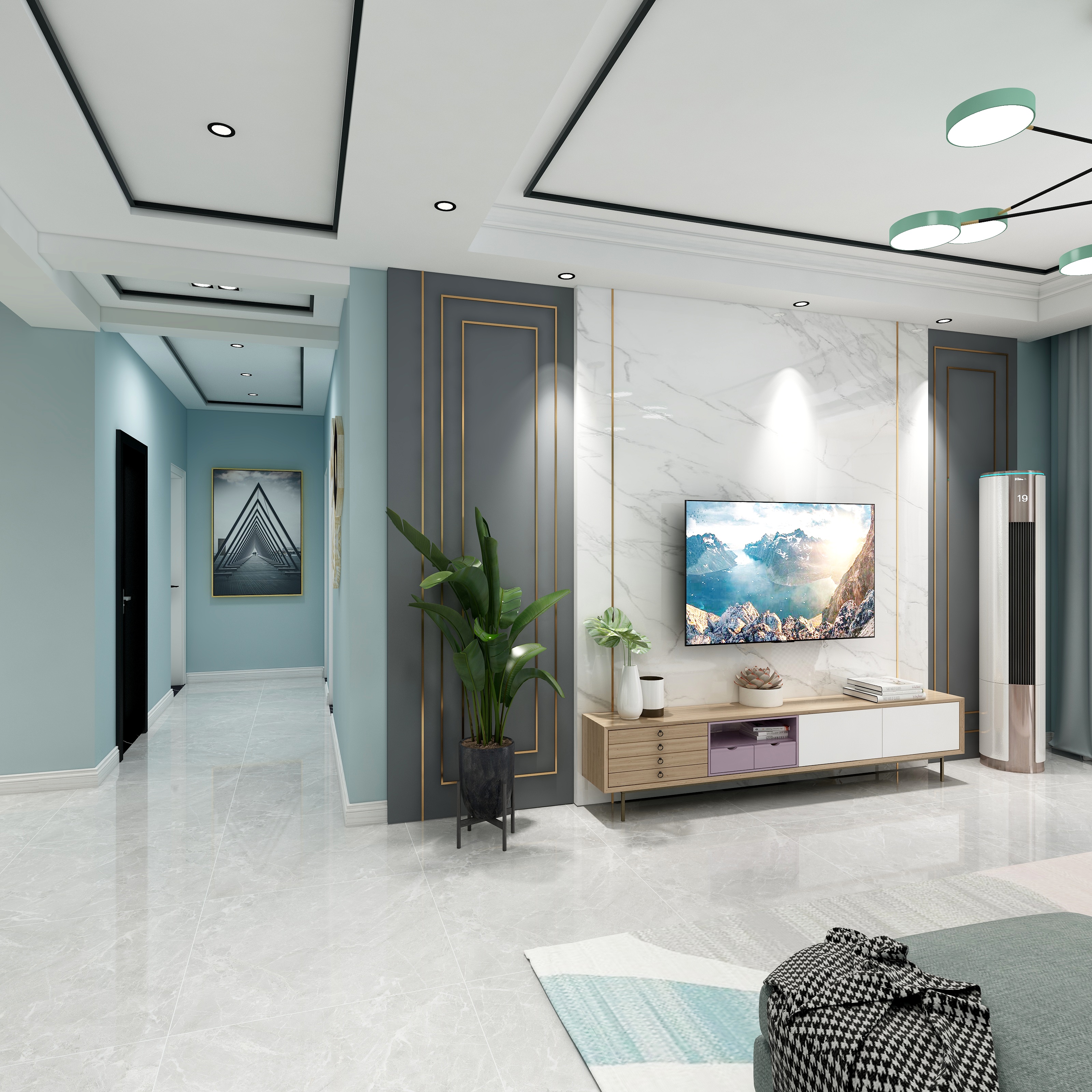 简单认真-5#1901现代轻奢风段先生-装修设计方案