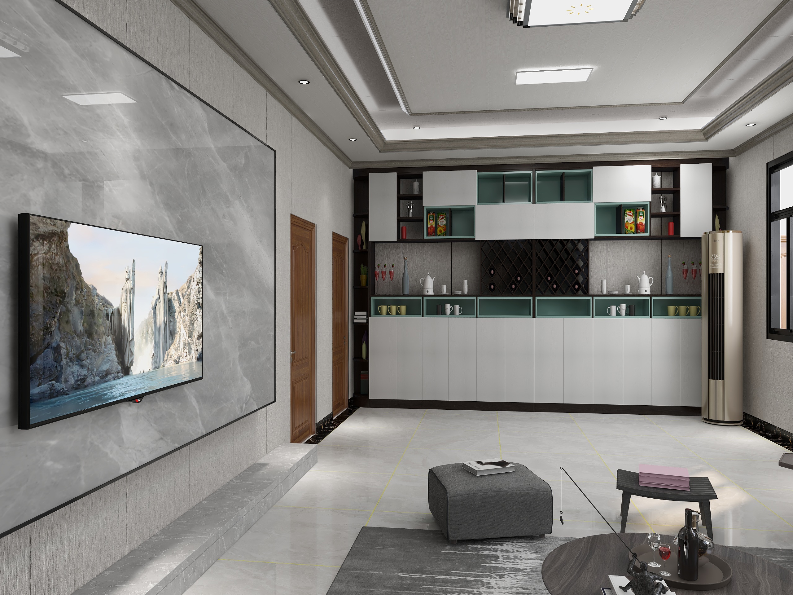 全屋装修设计工作室-广西森港公司设计户型图-装修设计方案