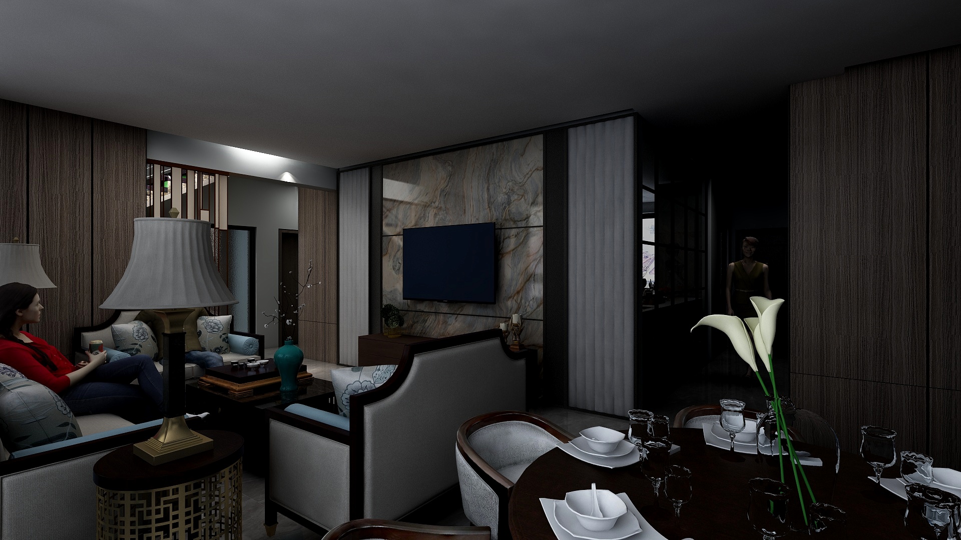 aζCD.茶里叔叔&CD.Uncle Charlie-刘二哥别墅-装修设计方案