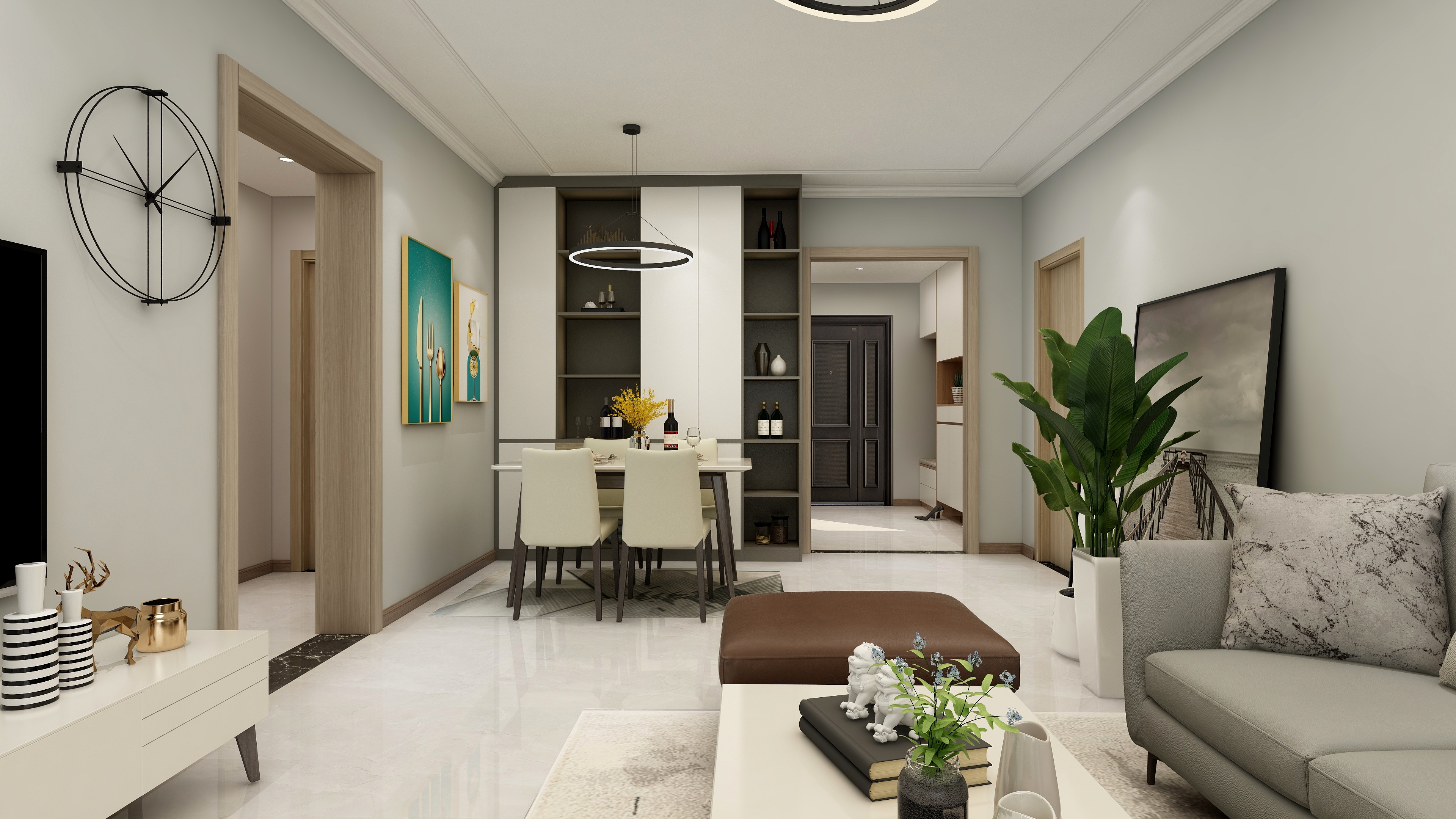 设计师高龙-十二院城-装修设计方案