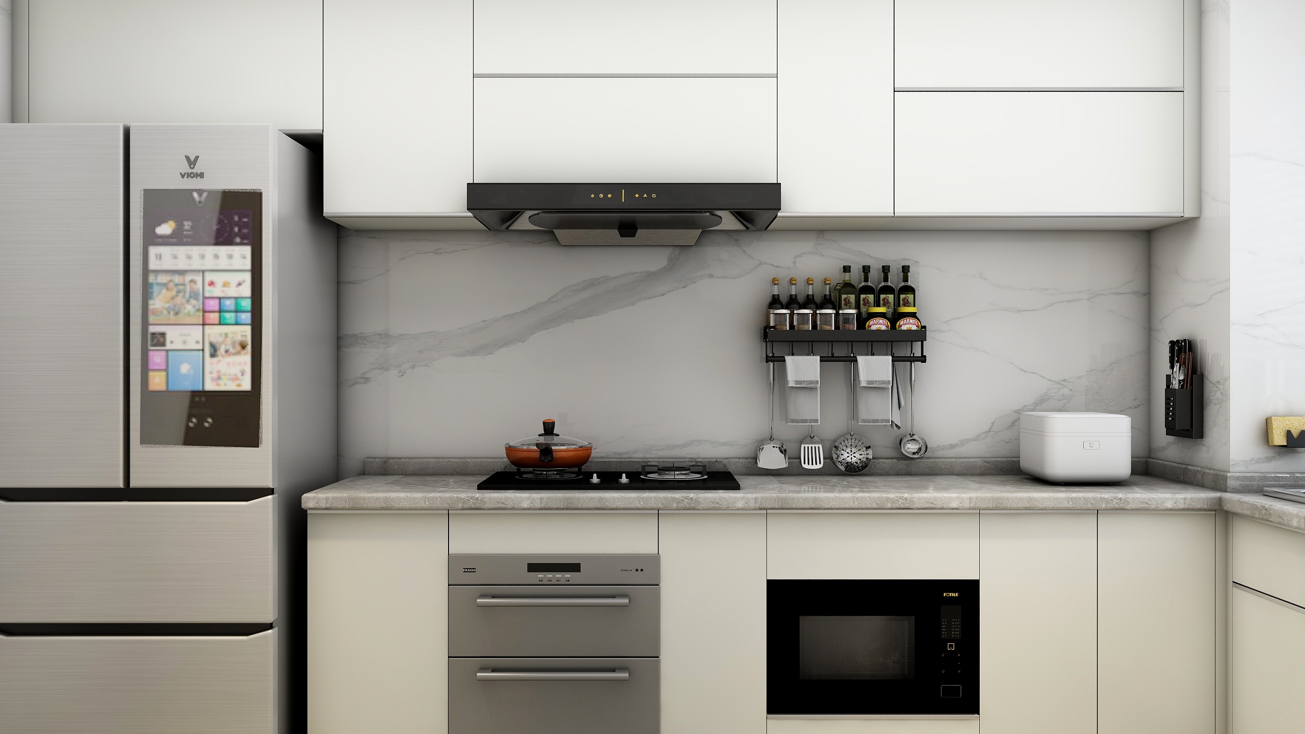 潮州设计师阿龙-现代简约--臻装修效果图