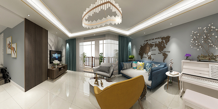 九重天装饰-锦绣花园-装修设计方案