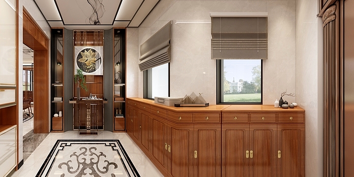 清远巴迪斯2-清远市-碧桂园水蓝天别墅--装修设计方案