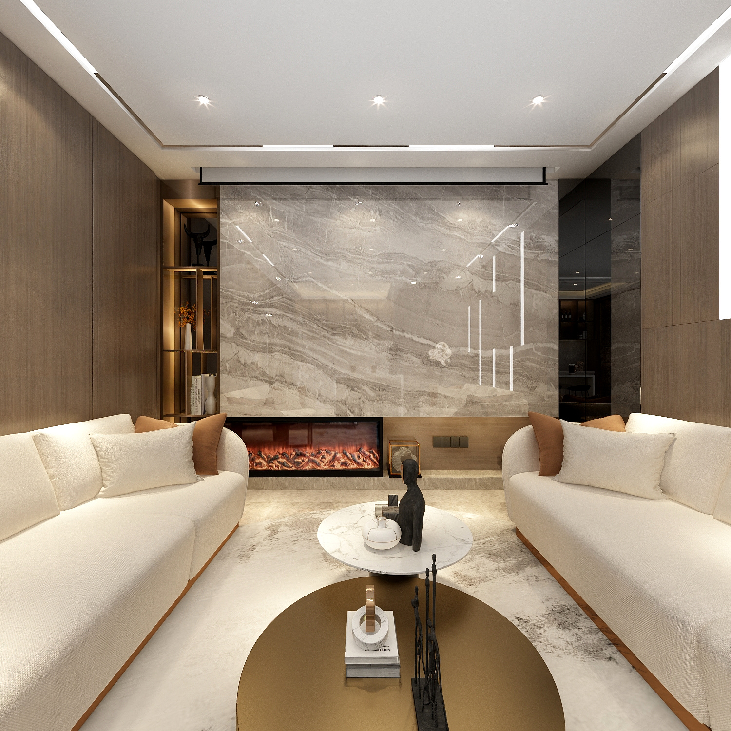 梁筑设计-《别墅5层》远洋领秀山500平装修效果图