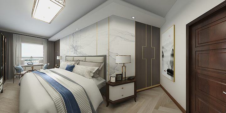 四水-新中式-装修设计方案