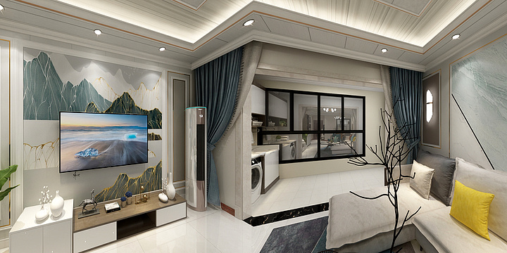 T视觉-美舍嘉苑B2栋1103改-装修设计方案