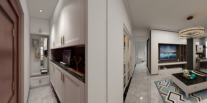 倪一梦-和兴花园四期二栋四单元409冯小姐，方案二-装修设计方案