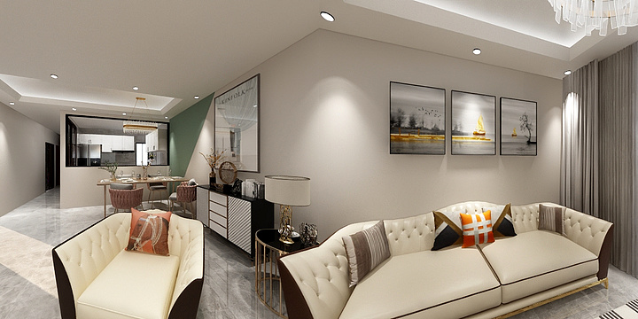 刘洪佳-东方苑丽水湾-装修设计方案