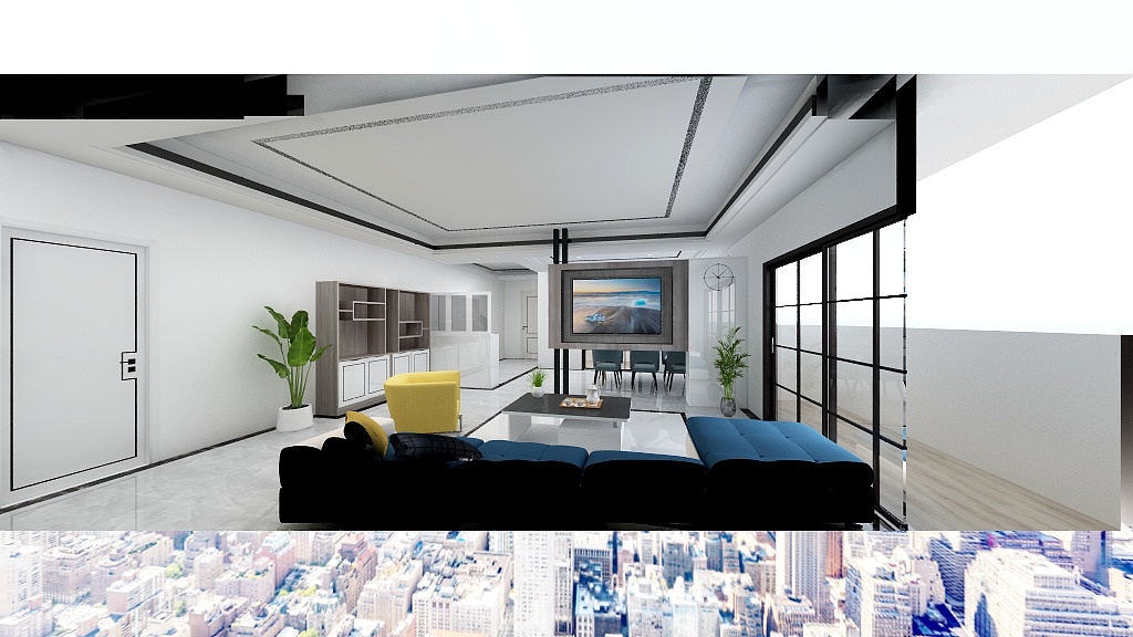 CXH工作室-城里套房-装修设计方案