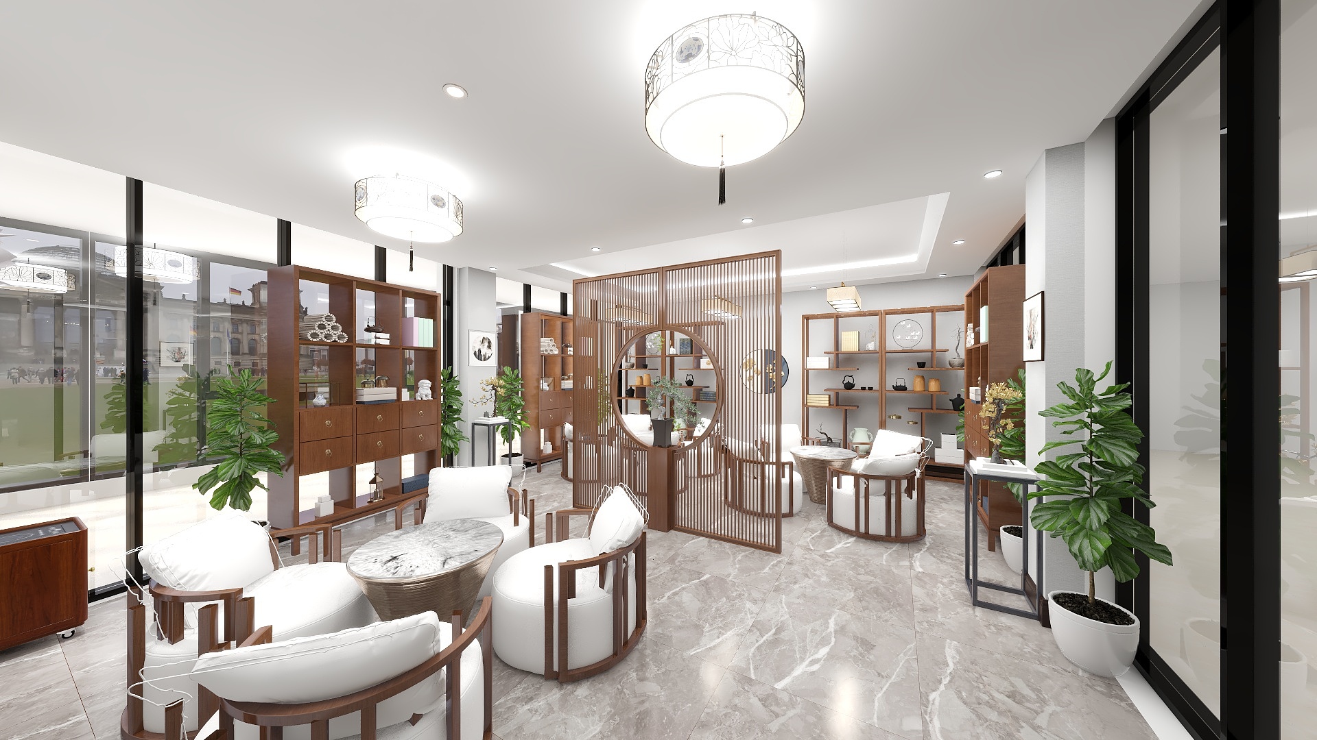 洋丁NZoE-张甸镇政府4楼-装修设计方案