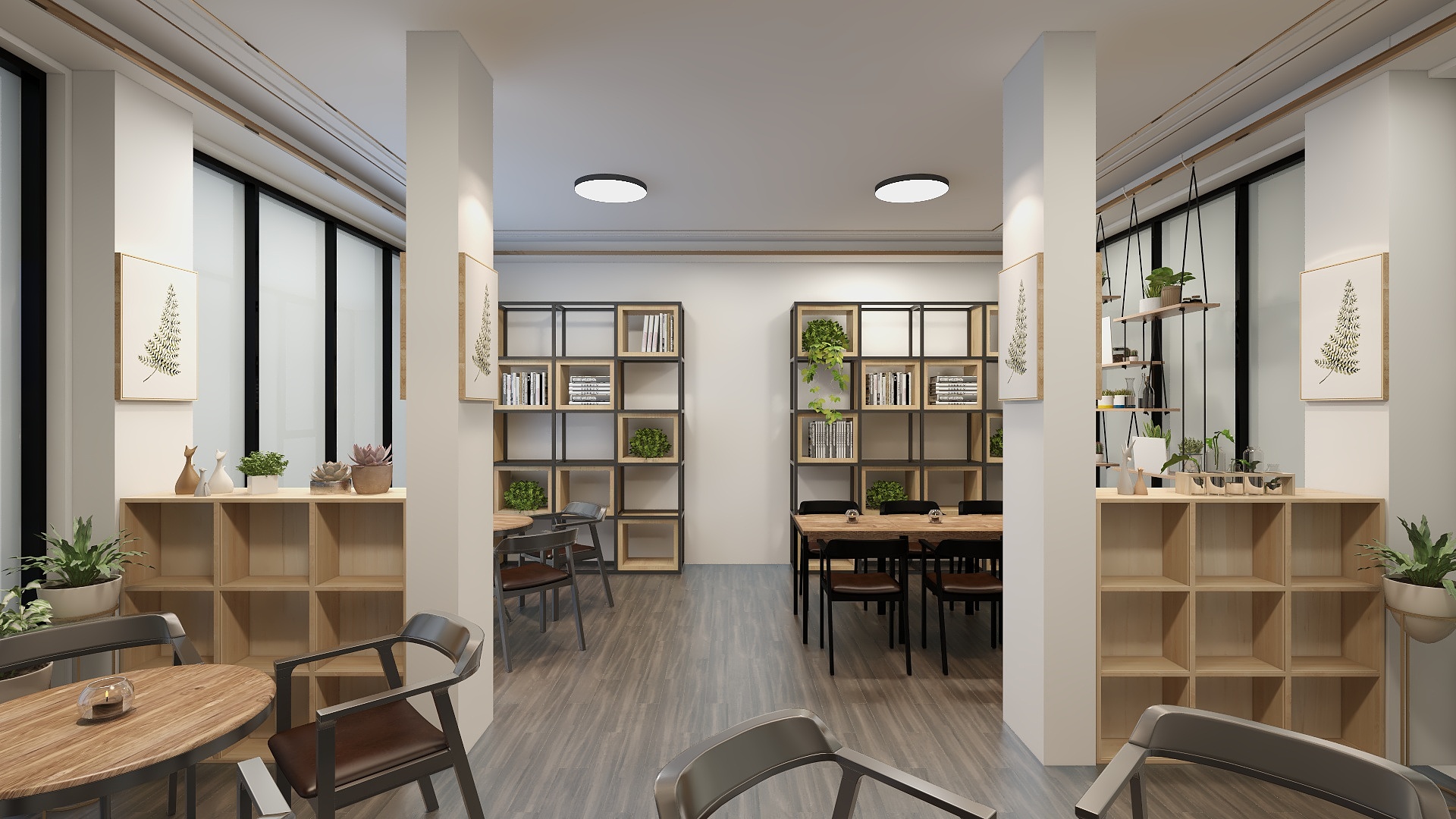 洋丁NZoE-张甸镇政府2楼-装修设计方案