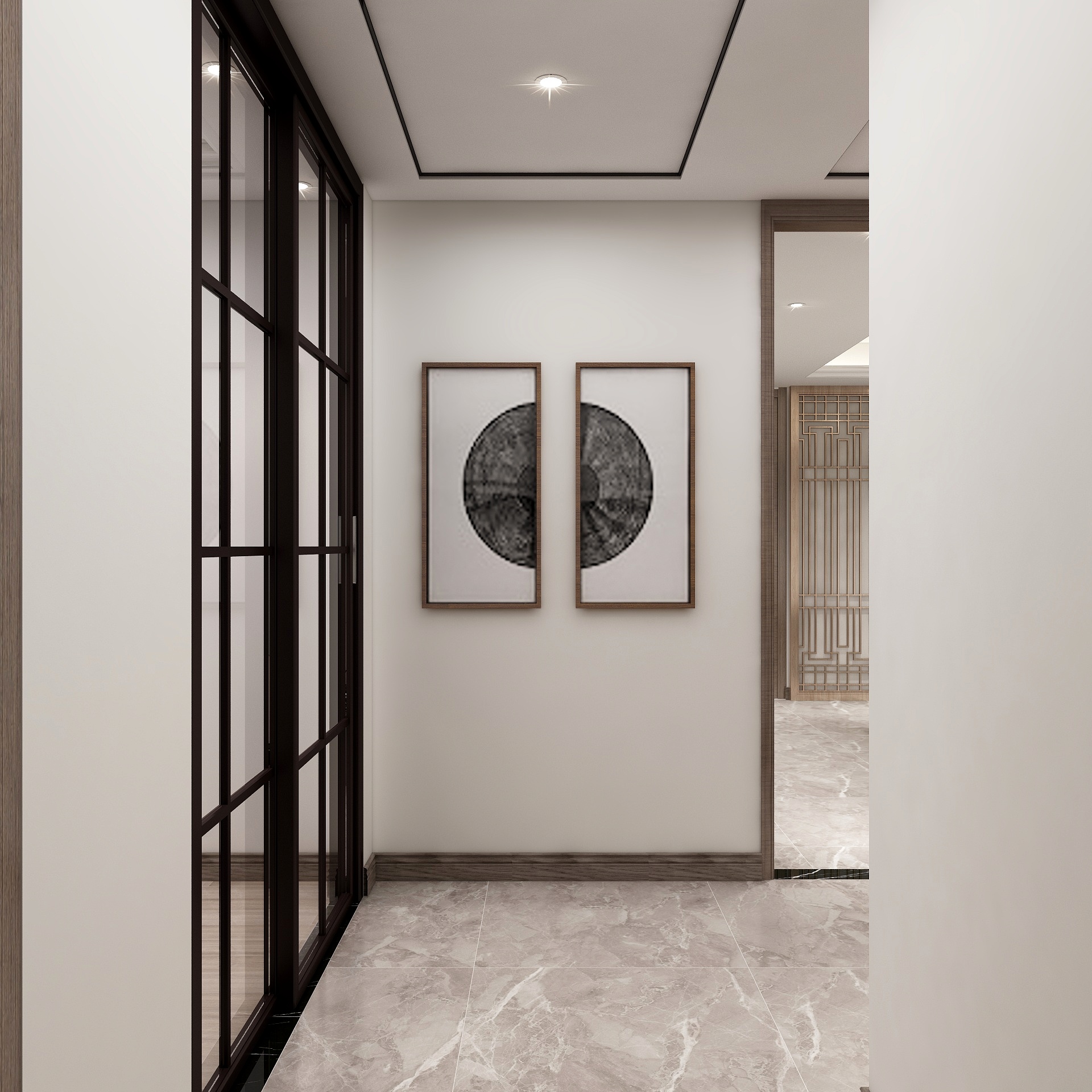 蒋祥如-中式风格装修效果图