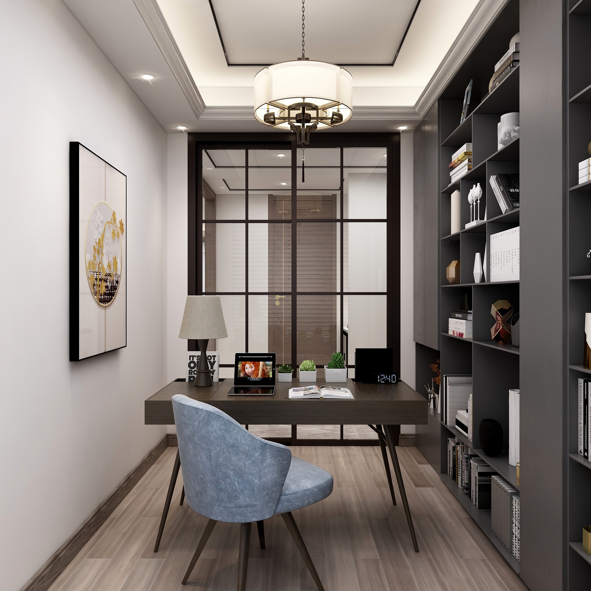 蒋祥如-中式风格装修效果图