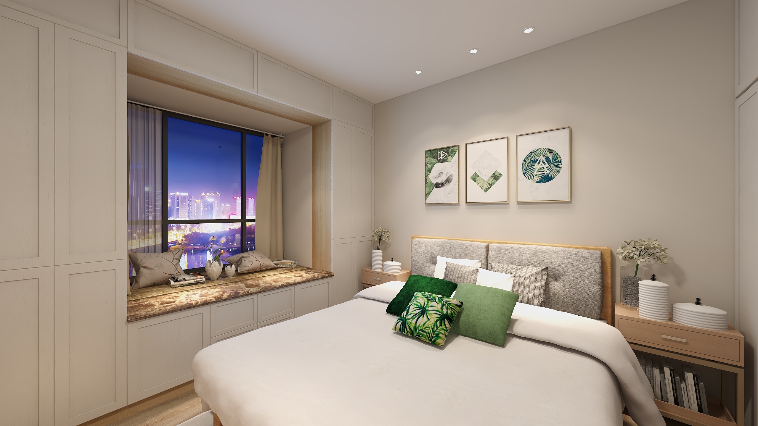 幸福美人鱼-南安保利香槟公馆11号楼02号户型-装修设计方案