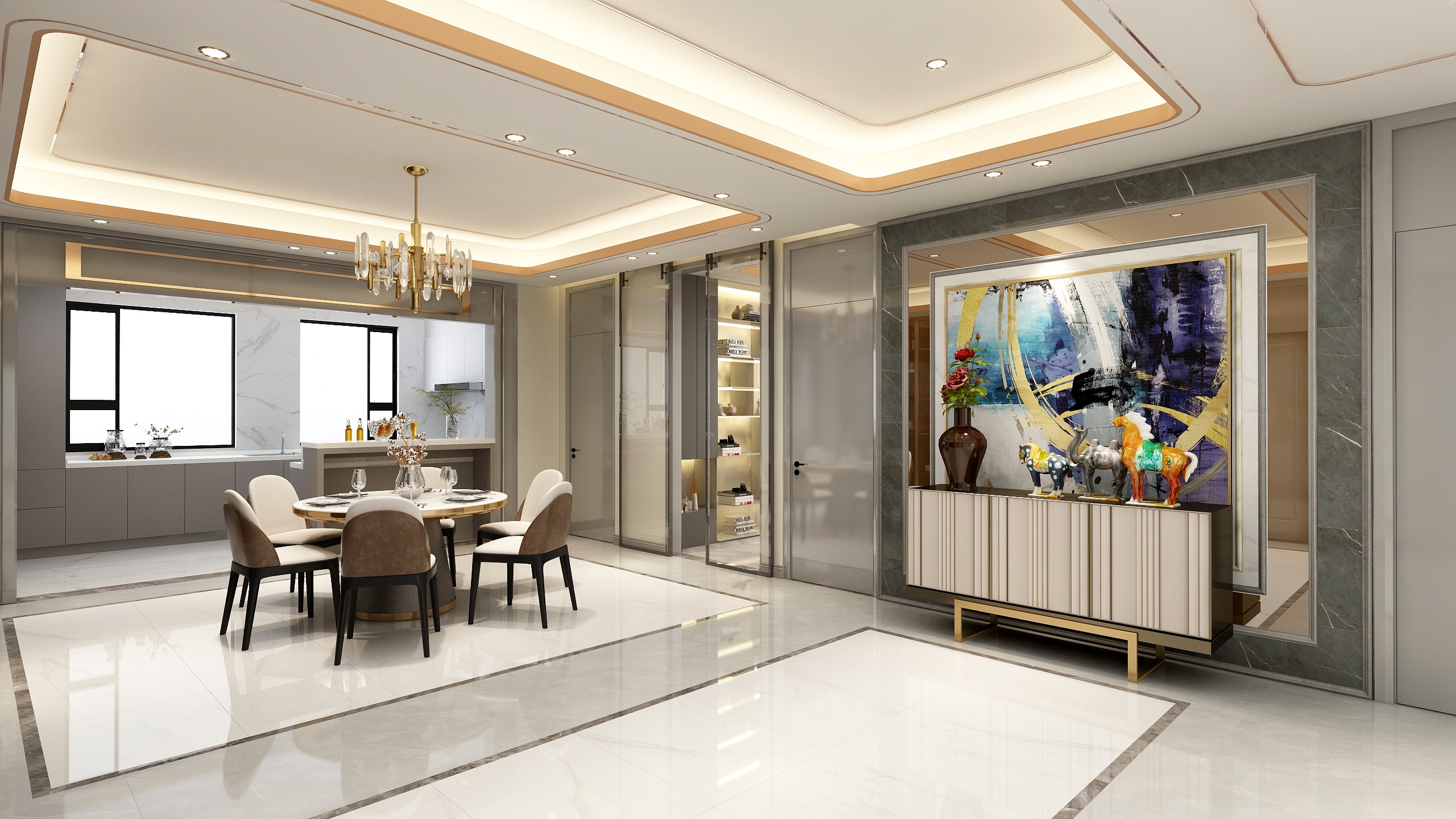 乂想想设计-平面装修效果图