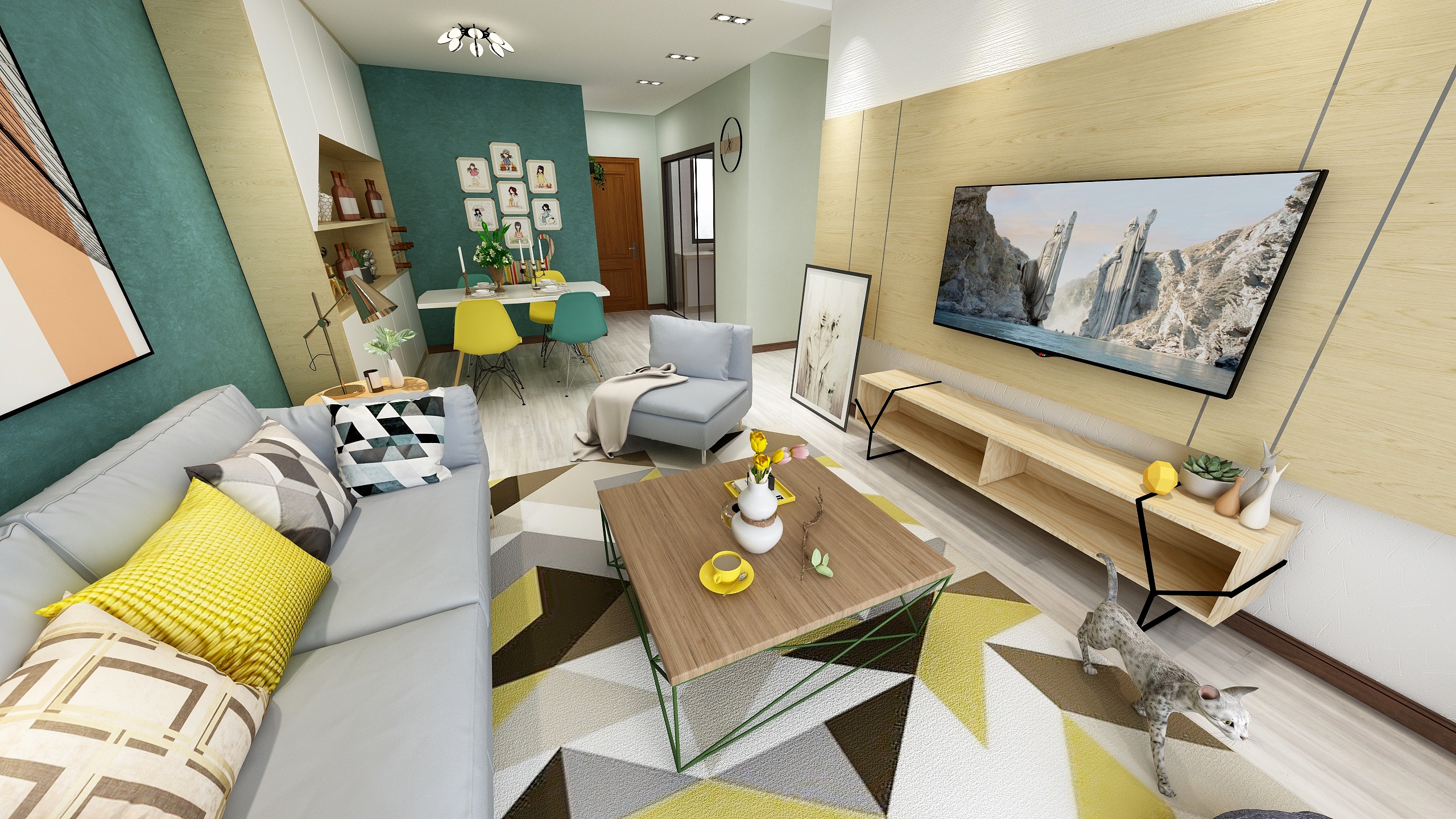 曾奇-Jenny·乙女心-装修设计方案