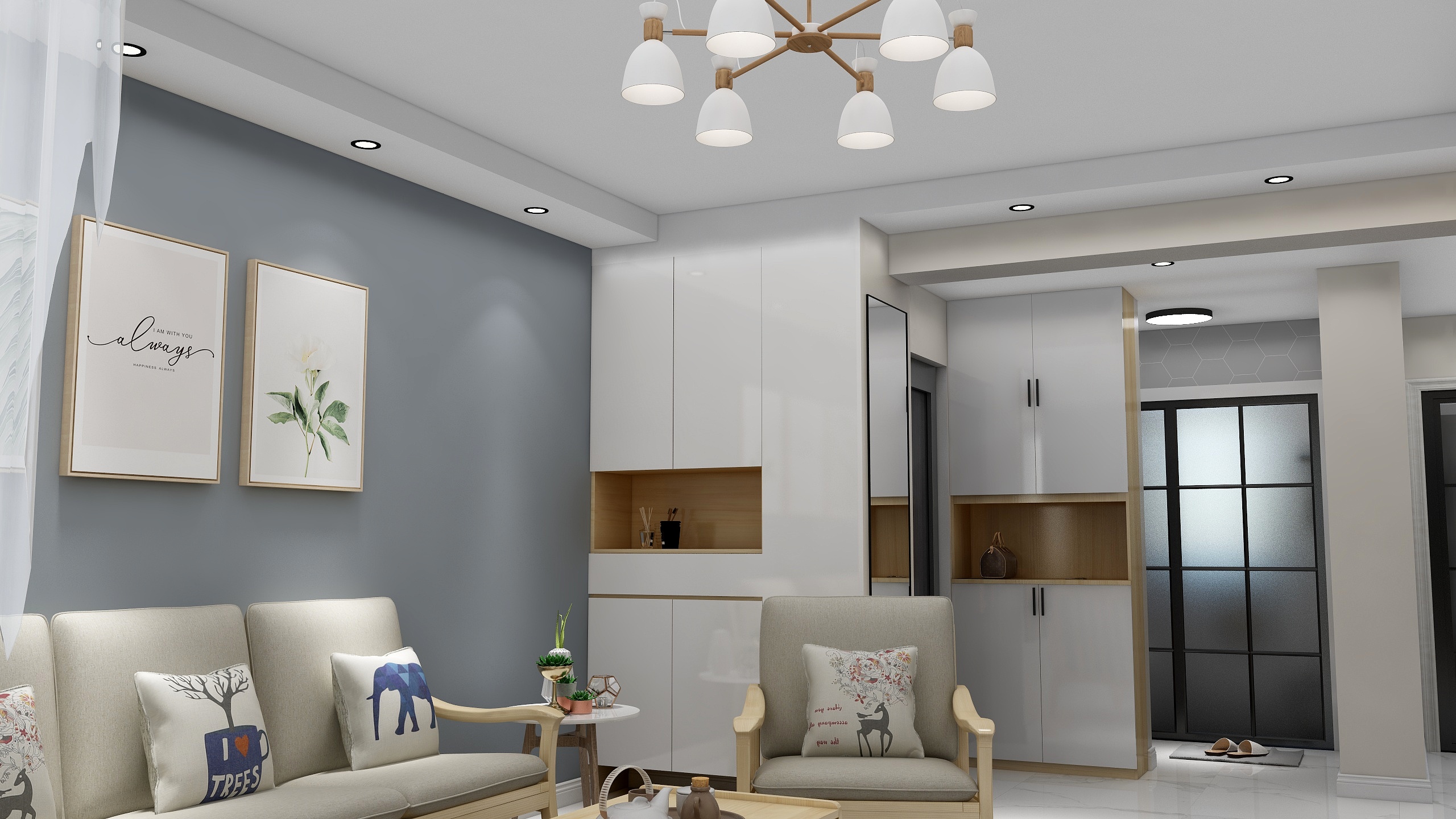 设计-张泽雄-新青浦花园施工方案-装修设计方案