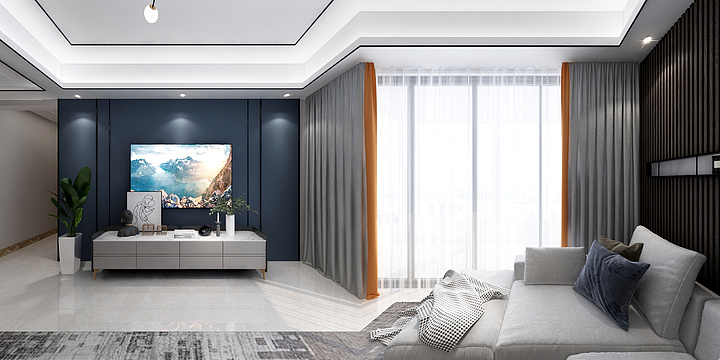 满晨-正升七栋-轻奢1-装修设计方案